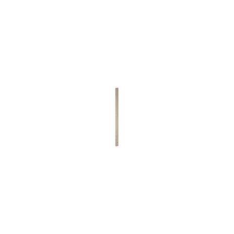 DK3 Royal System wall rail in soaped oak, 27.6" long, on a white background