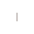 DK3 Royal System wall rail in walnut, 27.6" long, on a white background