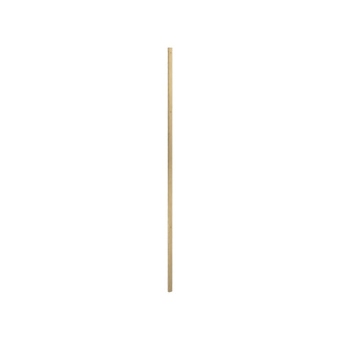 DK3 Royal System wall rail in oiled oak, 78.7" long, on a white background