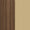 DK3 Walnut and Brass material swatch, walnut veneer beside brass