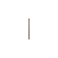 DK3 System Cado wall rail in smoked oak, 39.8" long, on a white background