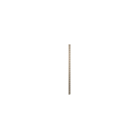 DK3 System Cado wall rail in soaped oak, 39.8" long, on a white background
