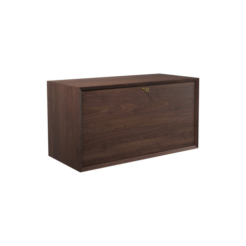 DK3 System Cado Sideboard Drop-Front in Walnut