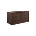 DK3 System Cado Sideboard 2 Push Doors, Woven Front in Walnut