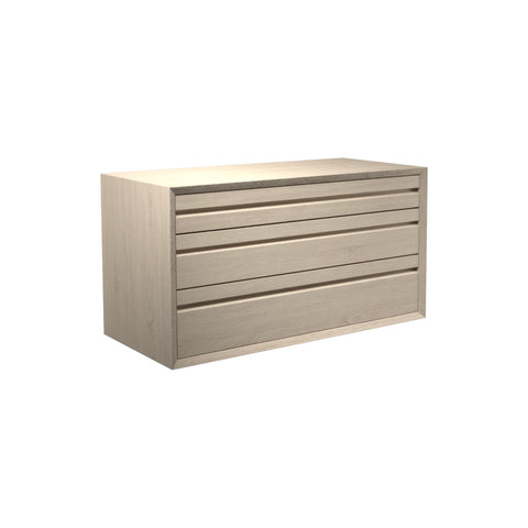 DK3 System Cado Sideboard 3 Drawers in Soaped Oak
