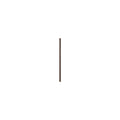 DK3 System Ultra wall rail in walnut, 39.8" long, on a white background