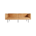 Dandy 96" Sofa by Blu Dot in Camel Leather