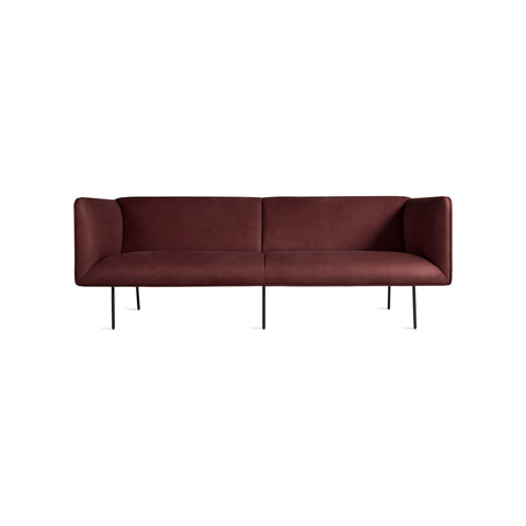 Dandy 96" Sofa by Blu Dot in Oxblood