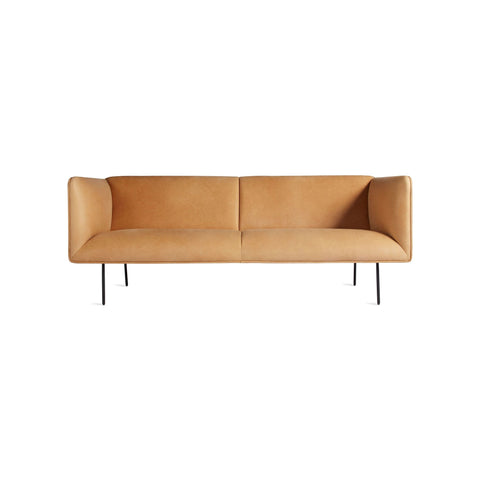 Dandy 86" Sofa by Blu Dot in Camel Leather