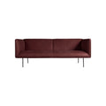 Dandy 86" Sofa by Blu Dot in Oxblood Leather