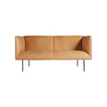 Dandy 70" Sofa by Blu Dot in Camel Leather