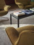 muuto workshop coffee table in black lifestyle image