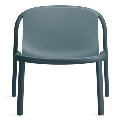decade lounge chair by Blu Dot in marine blue
