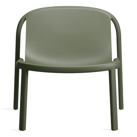 decade lounge chair by Blu Dot in olive