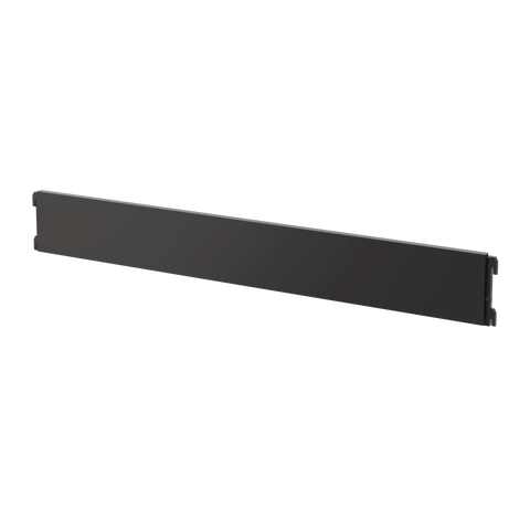 String Furniture Pira Support Beam in black grey, 35.4 inch powder coated aluminum stabilizing beam, white background packshot
