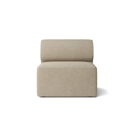 Audo Copenhagen Eave Sectional, 34" Depth, Standard Modules, Open Section in Logan Flint, packshot on white