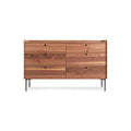 Peek 6 Drawer Dresser by Blu Dot in Rustic Walnut