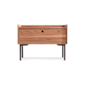 Peek Nightstand by Blu Dot in Rustic Walnut