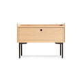 Peek Nightstand by Blu Dot in White Oak