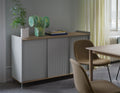 muuto enfold sideboard lifestyle image in dining room