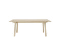 ernest extendable dining table in oiled oak by muuto