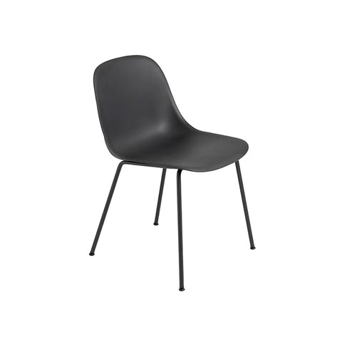 black fiber side chair by muuto