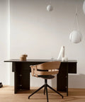 black flip table by design house stockholm