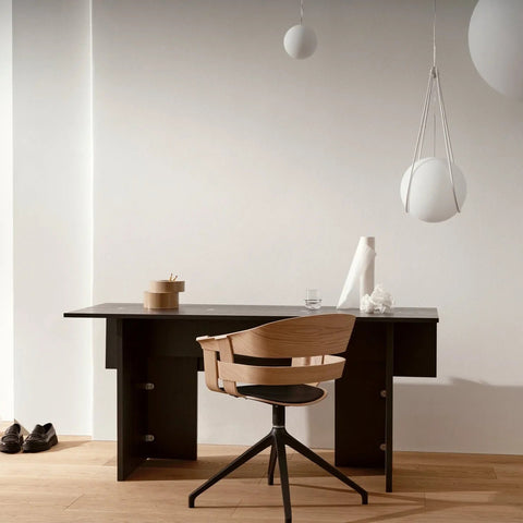 black flip table by design house stockholm