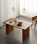 scandinavian oak office table designed by design house stockholm