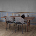 borge mogensen dining table 6284 in smoked oak by fredericia furniture