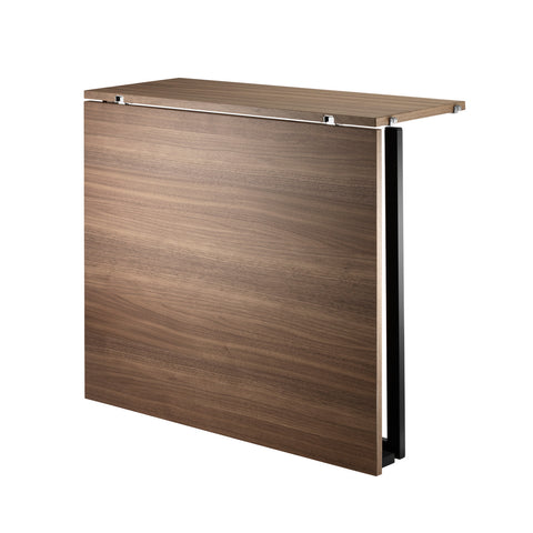 Walnut folding table for String® System modular shelving