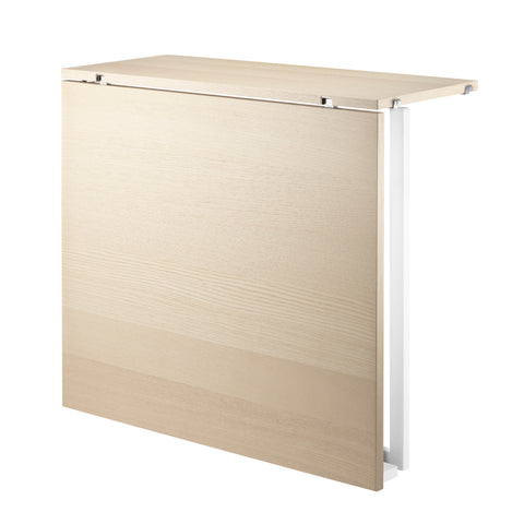 Light ash folding table for String® System modular shelving