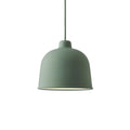 muuto grain pendant in dusty green 