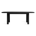 Good Times Dining Table by Blu Dot in black stained ash