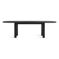 Good Times Dining Table by Blu Dot in black stained ash