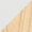 Gus* Modern Blonde Ash and Moto White Leather swatch