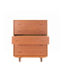 Five Drawer Danish Teak Dresser (1960s)