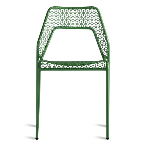 modern hot mesh chair by blu dot in green