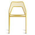 modern hot mesh chair by blu dot in natural yellow