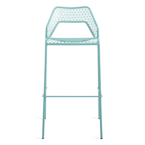 Blu Dot Hot Mesh stool in Aqua