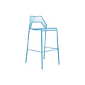 Hot Mesh Barstool by Blu Dot, three-quarter view