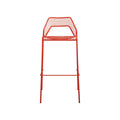 Hot Mesh Barstool by Blu Dot in Humble Red, barstool height