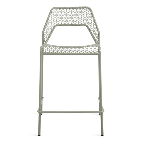 Blu Dot Hot Mesh stool in Grey Green
