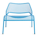 Hot Mesh outdoor modern lounge chair by Blu Dot in blue