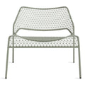 Hot Mesh outdoor modern lounge chair by Blu Dot in olive