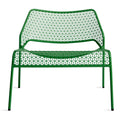Hot Mesh outdoor modern lounge chair by Blu Dot in green