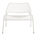 Hot Mesh outdoor modern lounge chair by Blu Dot in off white