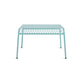 Hot Mesh Ottoman by Blu Dot in Aqua