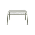 Hot Mesh Ottoman by Blu Dot in Grey Green