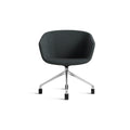 Host Task Chair by Blu Dot in Maharam Messenger In Everglade, low front view